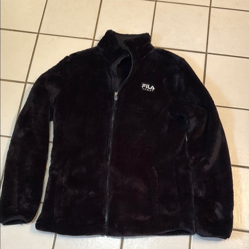 Fila Black Fleece Jacket